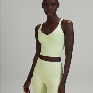 Creamy Mint Lulu Align Tank Top